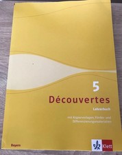 Decouvertes lehrerbuch lösung gebraucht kaufen  Reiskirchen