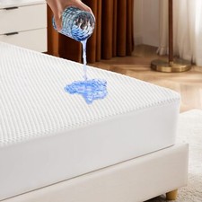 Protector de Colchón Bambú 100% Impermeable Transpirable Impermeable Funda de Colchón segunda mano  Embacar hacia Mexico