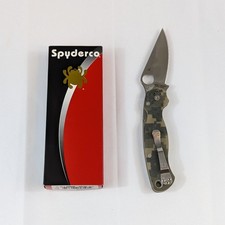 Spyderco paramilitary digi for sale  Dexter