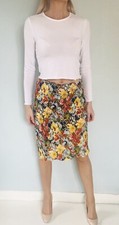 Jupe fluide floral d'occasion  Amiens-