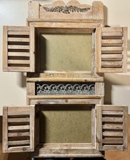 Holz fensterladen bilderrahmen gebraucht kaufen  Töging a.Inn
