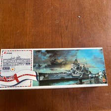 Fly Hawk 1/700 navio de guerra britânico Prince Of Wales com deck de madeira upgrade, usado comprar usado  Enviando para Brazil