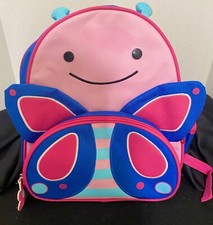 Mochila Skip Hop Zoo borboleta com arnês de segurança rosa azul pequena comprar usado  Enviando para Brazil