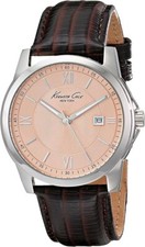 Relógio masculino Kenneth Cole 10019551 clássico couro marrom comprar usado  Enviando para Brazil