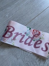 Pink floral bridesmaid for sale  ANDOVER