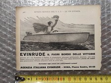 Antica pubblicità 1929 usato  Italia