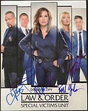 LEI E ORDEM - Foto de reimpressão assinada por SVU 8X10 #1 - ICE T & MARISKA HARGITAY!!, usado comprar usado  Enviando para Brazil