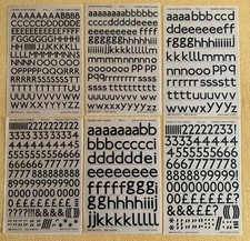 rub down letters for sale rub down letters for sale WEYMOUTH