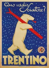 1947 poster turismo usato  Italia