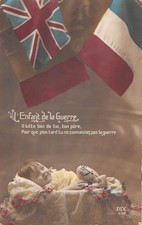 Cpa guerre patriotique d'occasion  Claira