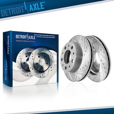 Rotores de freio a disco dianteiros perfurados com fenda para Fiat Ducato Ram ProMaster 2500 3500 comprar usado  Enviando para Brazil