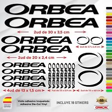 ORBEA KIT PEGATINAS STICKERS VINILO BICI BICICLETA BIKE MTB BTT LOGO SPONSOR comprar usado  Enviando para Brazil