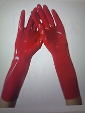 Sexy knallrote latexhandschuhe gebraucht kaufen  Stadlern