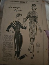 Ancien patron couture d'occasion  France