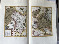 Landkarte kupferstich 1574 gebraucht kaufen  Stadtroda