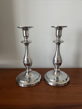 Pair vtg pewter for sale  Washington Boro