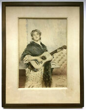 Guitar woman antique for sale  Brooksville
