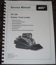 Asv 100 rubber for sale  Union