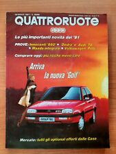 Quattroruote 1991 gennaio usato  Cagliari