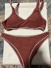 Burgandy white bikini for sale  Houston