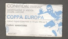 1975 italia biglietto usato  Torino