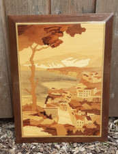 Wooden marquetry wall for sale  MANNINGTREE