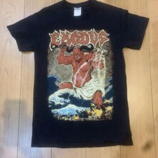 Camiseta gráfica preta básica reimpressão banda Exodus anos 90 reimpressão unissex NH14422 comprar usado  Enviando para Brazil