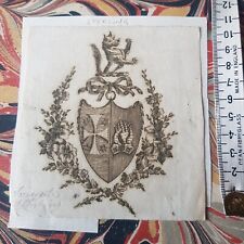 19th century armorial for sale  LONDON