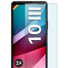 Usado, 2x Echt Glas für Sony Xperia 10 III Panzerfolie Hartglas Premium Displayschutz comprar usado  Enviando para Brazil