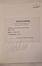 Opera del maestro usato  Firenze
