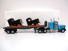 Usado, MATCHBOX ULTRA - PACLEASE PETERBILT 359 SEMI CAMINHÃO / REBOQUE FLATBED / CARGA 1/58 comprar usado  Enviando para Brazil