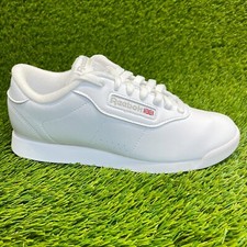 Tênis Reebok Classic Princess Feminino Tamanho 8.5 Branco Couro Atlético comprar usado  Enviando para Brazil