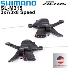 Nowy Shimano Altus SL-M315 Rapidfire+ 3x7 / 3x8 biegów Trigger Shifter Set na sprzedaż  Wysyłka do Poland