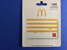 Mcdonald gift card for sale  Cape Canaveral