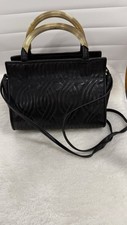 Bolsa de mão Fendi vintage de couro preto para massas comprar usado  Enviando para Brazil