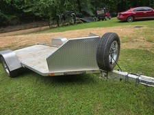 Motorcycle aluminum trailer for sale  Coila