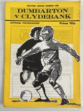 Dumbarton clydebank scottish for sale  BURNLEY