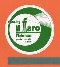 Adesivo sticker vintage usato  Italia