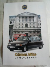 Coleman milne limousines for sale  KINGS LANGLEY