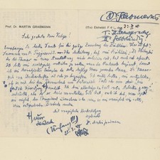 Brief martin grabmann gebraucht kaufen Brief martin grabmann gebraucht kaufen  Berlin