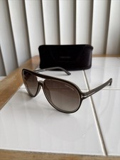 Óculos de sol polarizado TOM FORD TF379 50K Sergio 60□14-140 armação ouro marrom Itália comprar usado  Enviando para Brazil