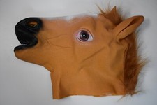Pferdemaske latex lustige gebraucht kaufen  Koblenz