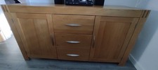 Solid oak sideboard for sale  MACCLESFIELD
