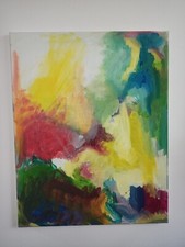 Quadro astratto dipinto usato  Bari