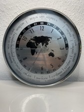 Wanduhr weltuhr quartz gebraucht kaufen  Neustadt