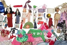 Lote grande de muñecas y ropa vintage, Ramdom, Disney, Barbie, Build-A-Bear + extras segunda mano  Embacar hacia Mexico