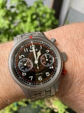 Hanhart chronograph stahl gebraucht kaufen  Kirchzarten