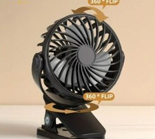 Mini ventilador USB portátil - 3 velocidades recarregável e 360° ajustável comprar usado  Enviando para Brazil