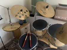 Drum kit pearl for sale  SUTTON