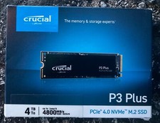 SSD Interno Crucial P3 Plus 4TB NVMe [CT4000P3PSSD8] comprar usado  Enviando para Brazil